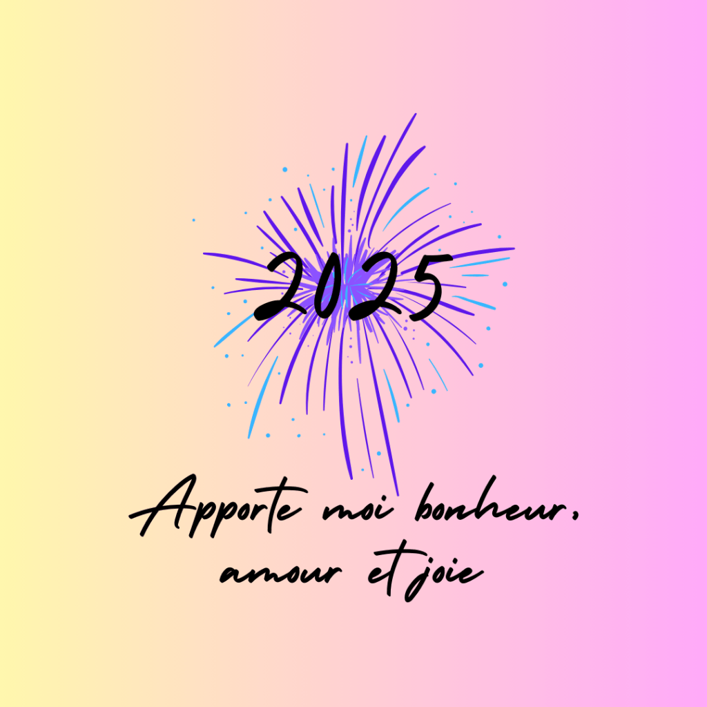 Bonne année 2025&nbsp;!